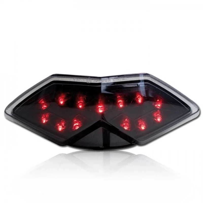 LED-Rücklicht für Kawasaki Z1000 /SX Versys 650 10-14, Getönt, E-geprüft