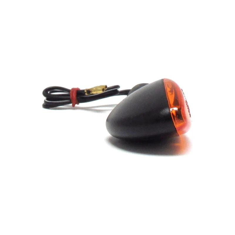 Blinker Paar Progress-Line Arrow, Schwarz, Gelb, M8, E-geprüft, 12V/21W