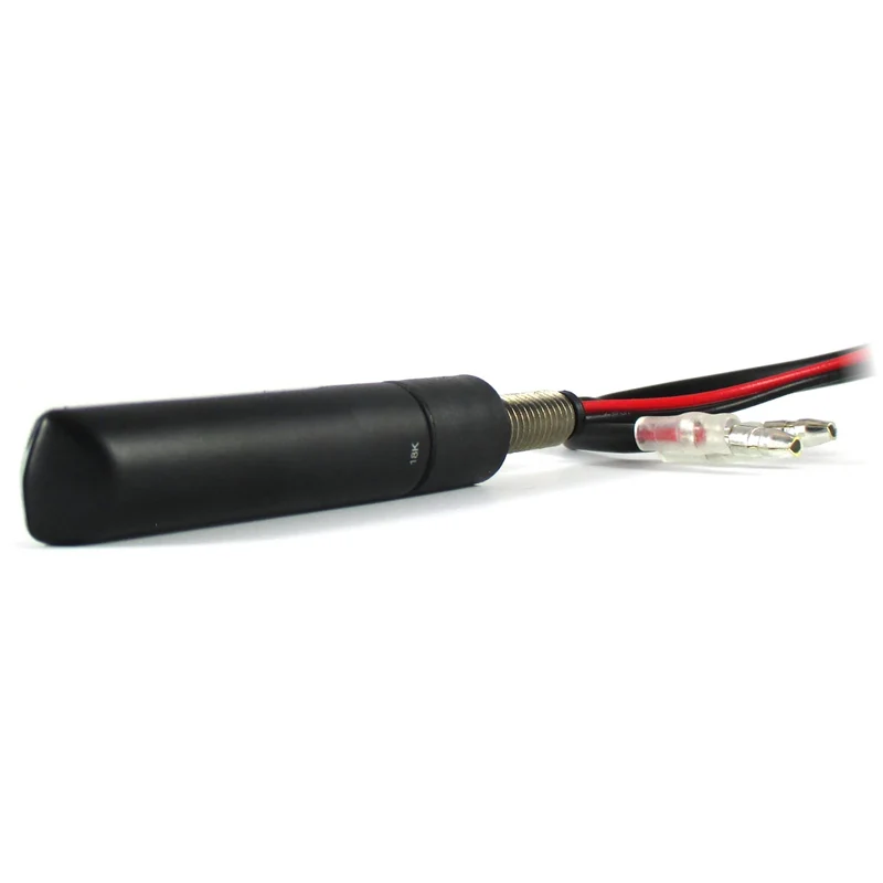 LED-Lauflichtblinker Progress-Line Bold schwarz, Getönt, E-geprüft, 12V/3,2W