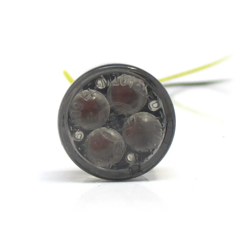LED-Einbaublinker Paar Progress-Line Zero, Getönt, E-geprüft, 12V/11W