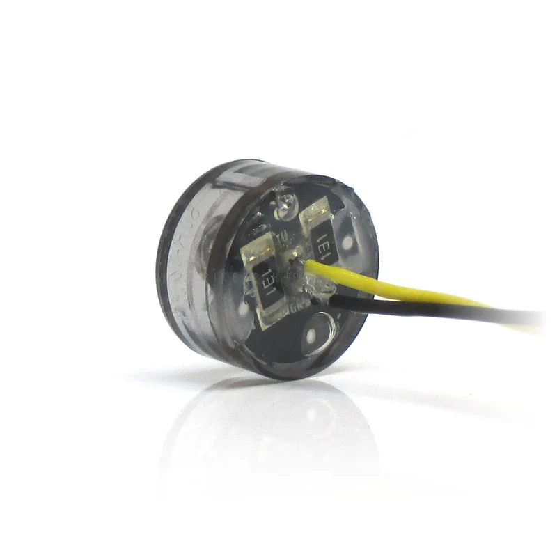LED-Einbaublinker Paar Progress-Line Zero, Getönt, E-geprüft, 12V/11W