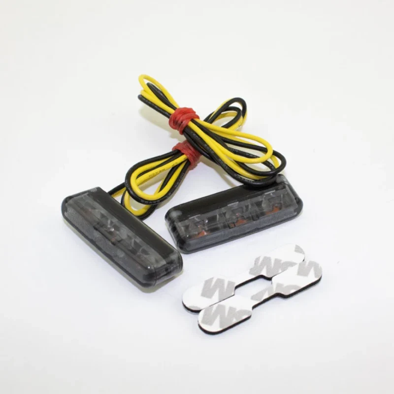 LED-Einbaublinker Paar Progress-Line Streak-HP, Getönt, E-geprüft, 12V/1,2W