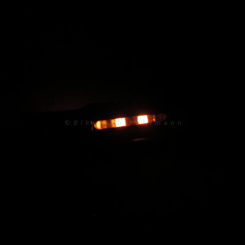 LED-Blinker Paar Progress-Line Slight, Getönt, M8, E-geprüft, 12V/2W