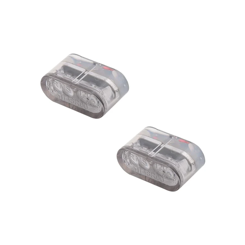 LED-Einbaublinker Paar Highsider Star-MX Pro, Getönt, E-geprüft, 12V/1,5W