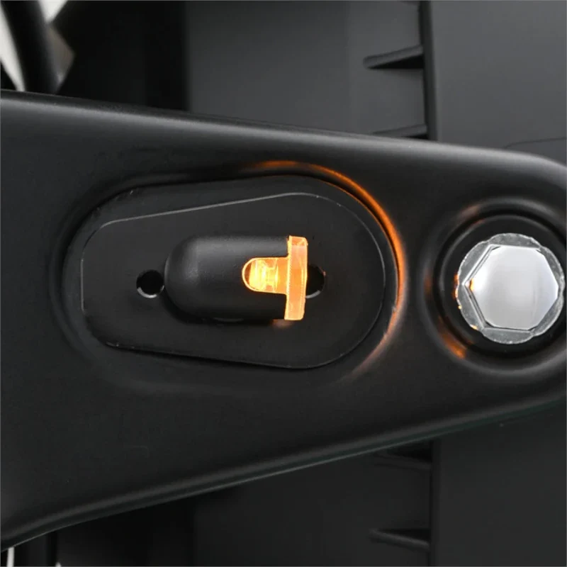 LED-Blinker Paar Daytona D-Light Mini 3 schwarz, Klar, M8, E-geprüft, 12V/3,4W
