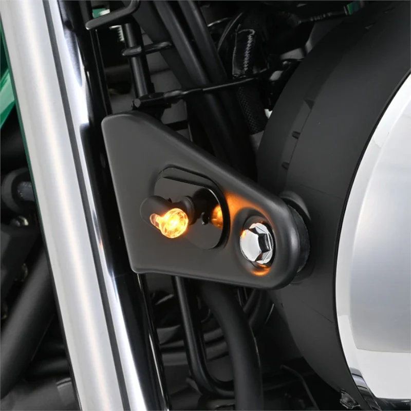 LED-Blinker Paar Daytona D-Light Mini 3 schwarz, Klar, M8, E-geprüft, 12V/3,4W
