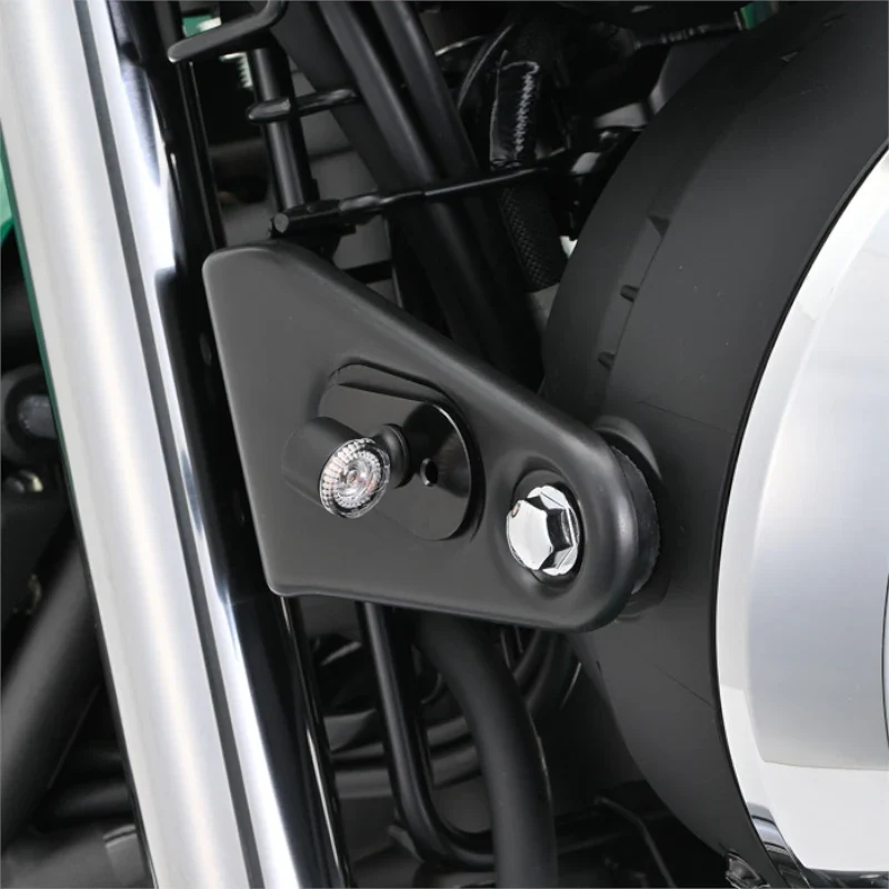 LED-Blinker Paar Daytona D-Light Mini 2 schwarz, Klar, M8, E-geprüft, 12V/3,4W