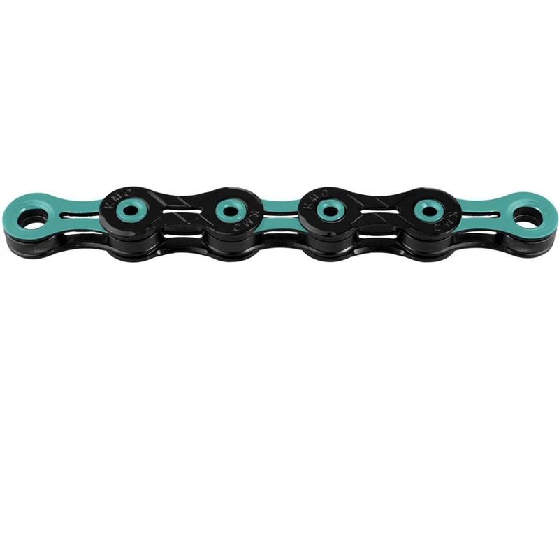 KMC 11s Kette X-11-SL DLC schwarz/celeste