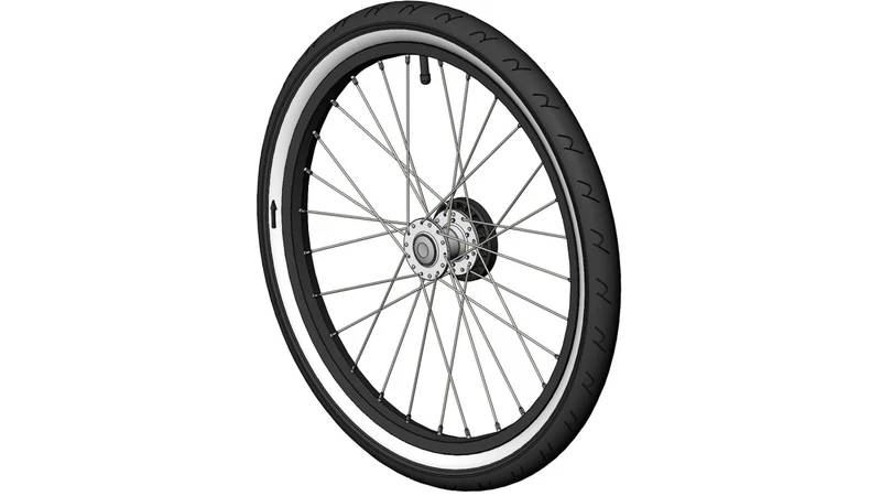 Croozer Laufrad rechts komplett