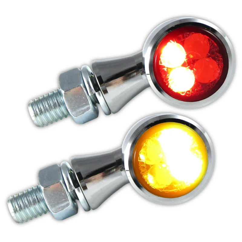 LED-Blinker mit Rück- & Bremslicht Progress-Line Zero 3in1, E-geprüft