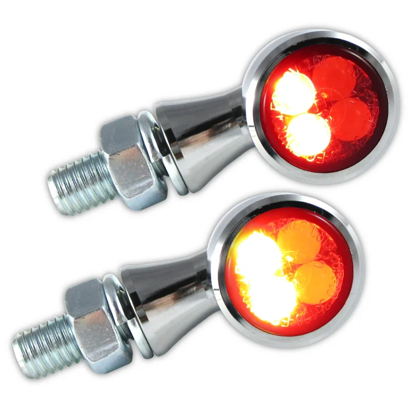 LED-Blinker mit Rück- & Bremslicht Progress-Line Zero 3in1, E-geprüft