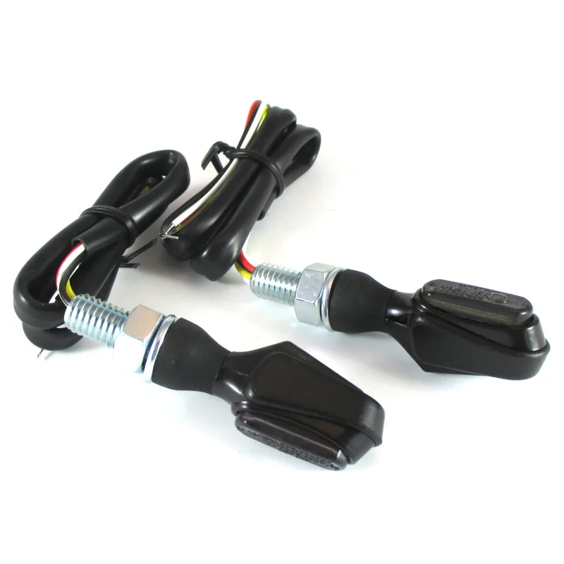 LED-Blinker mit Rück- & Bremslicht Progress-Line Heat 2 3in1, Schwarz, E-geprüft