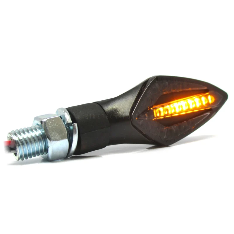 LED-Lauflichtblinker mit Rück- & Bremslicht Progress-Line Trident 3in1 E-geprüft