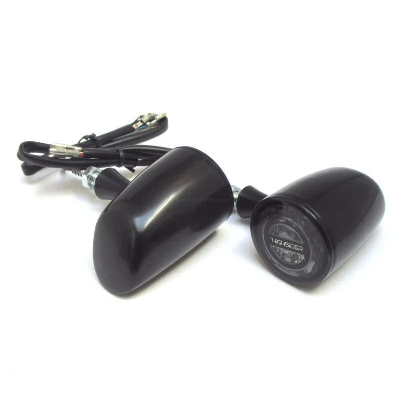 LED-Blinker mit Rück- & Bremslicht Highsider Pro Rocket Classic 3in1, E-geprüft