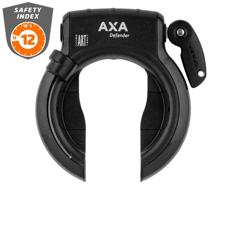 Axa Rahmenschloss Defender schwarz f.Pletscherplatte EVP