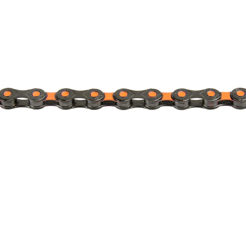KMC 12s Kette X-12 DLC schwarz/orange