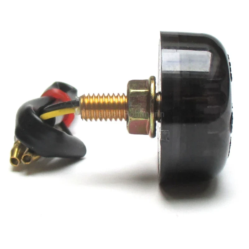 LED-Einbaublinker Paar Progress-Line Trenta, Getönt, E-geprüft, M6, 12V/2W