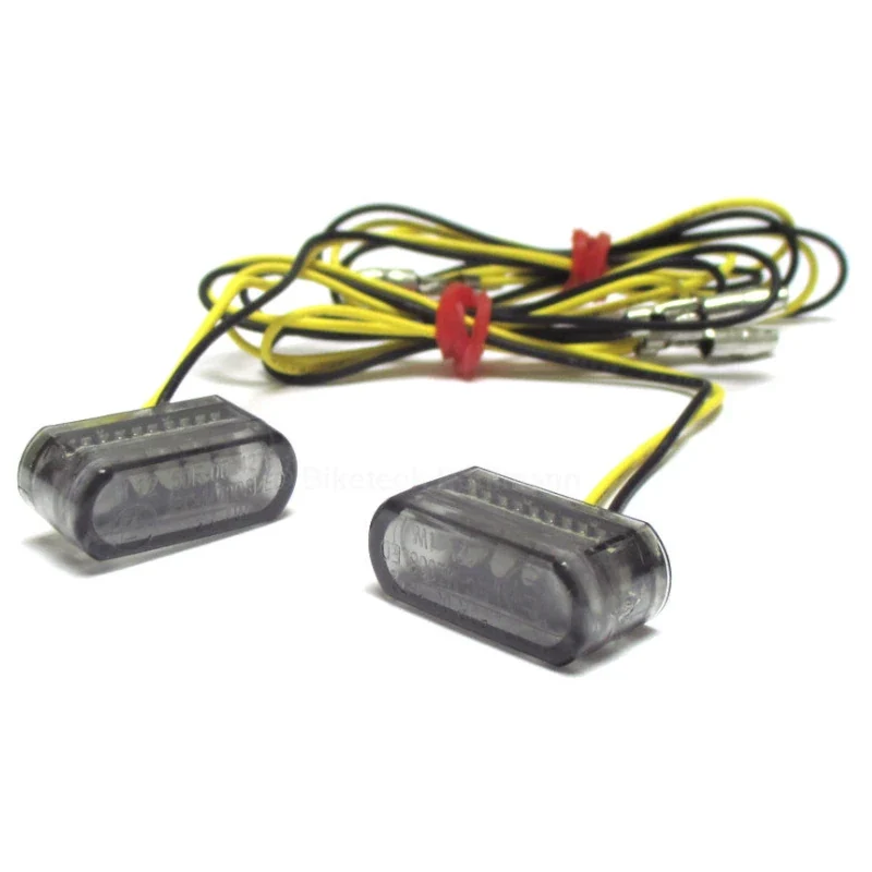 LED-Einbaublinker Paar Progress-Line Heat, Getönt, E-geprüft, 12V/1W