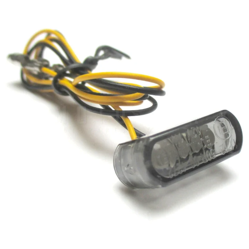 LED-Einbaublinker Paar Progress-Line Heat, Getönt, E-geprüft, 12V/1W