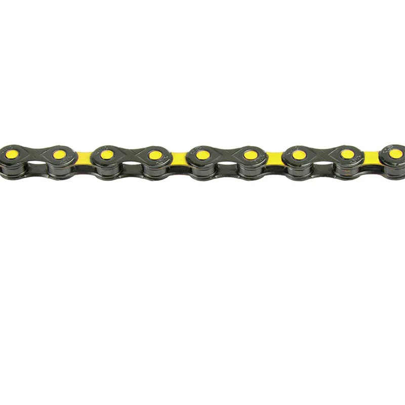 KMC 12s Kette X-12 DLC schwarz/gelb