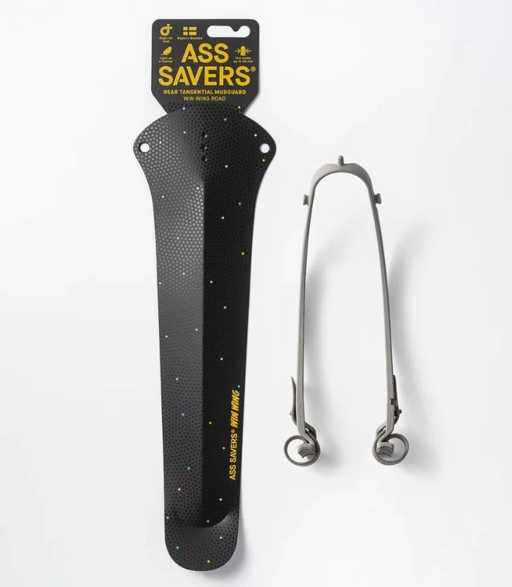 Ass Savers Win Wing Clip On Rear Gravel Bike Mudguard