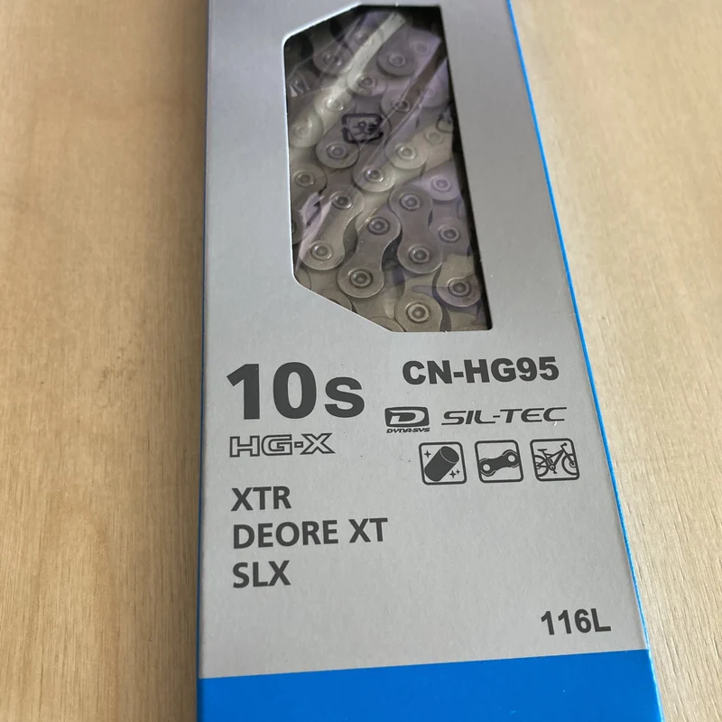 Shimano Deore XT 10 Speed Chain HG-X HG95 116L XTR SLX