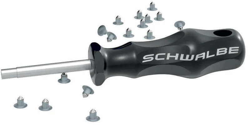 Schwalbe Ice Spike Installer Bike Tool Including Spare Studs