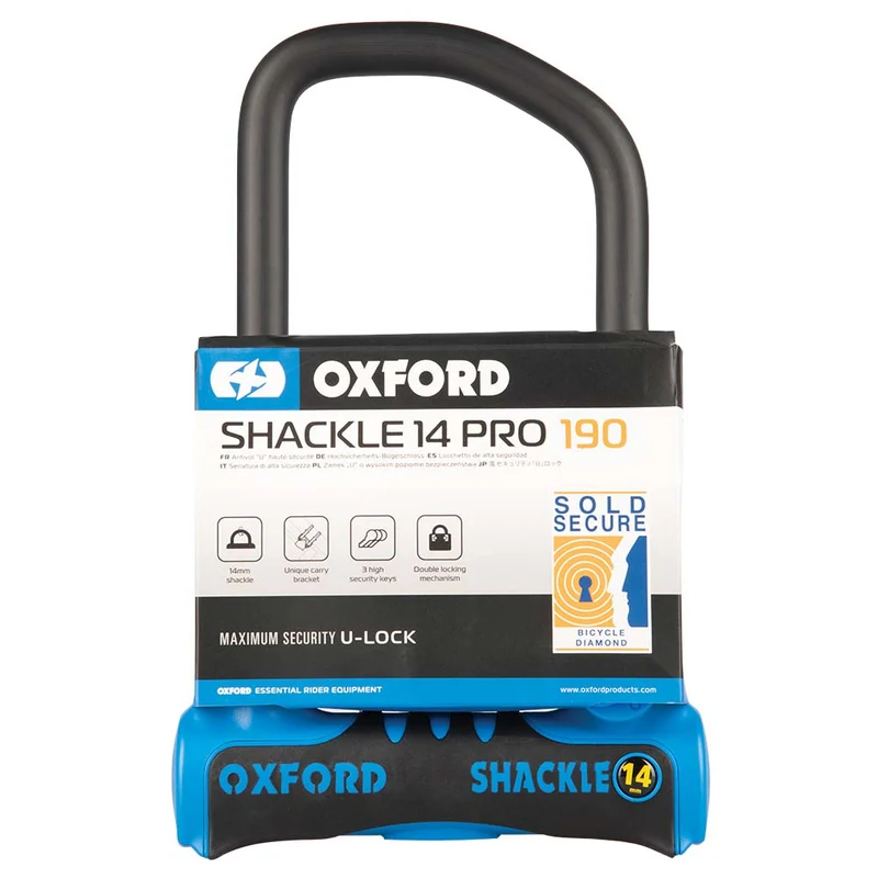 Oxford Shackle14 Pro Bike D-Lock