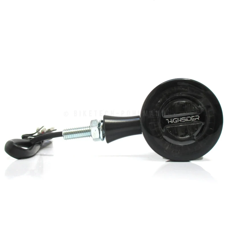 LED-Blinker mit Rück- & Bremslicht Highsider Pro Rocket Bullet 3in1 schwarz