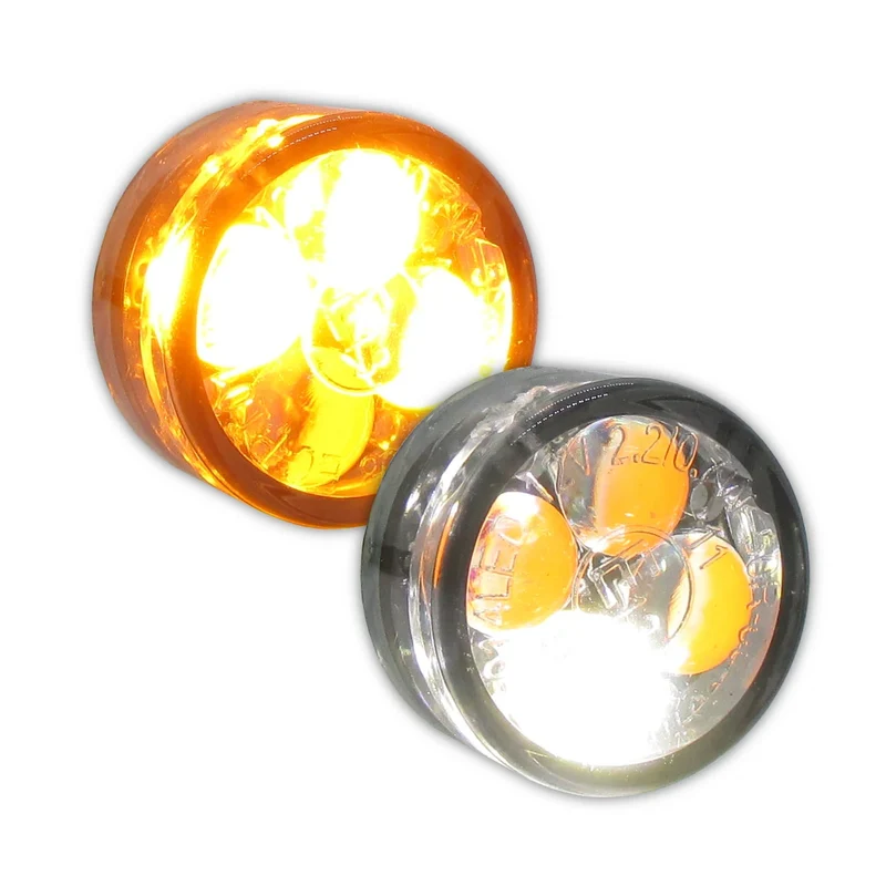LED-Einbaublinker mit Positionslicht Progress-Line Zero 2in1, E-geprüft