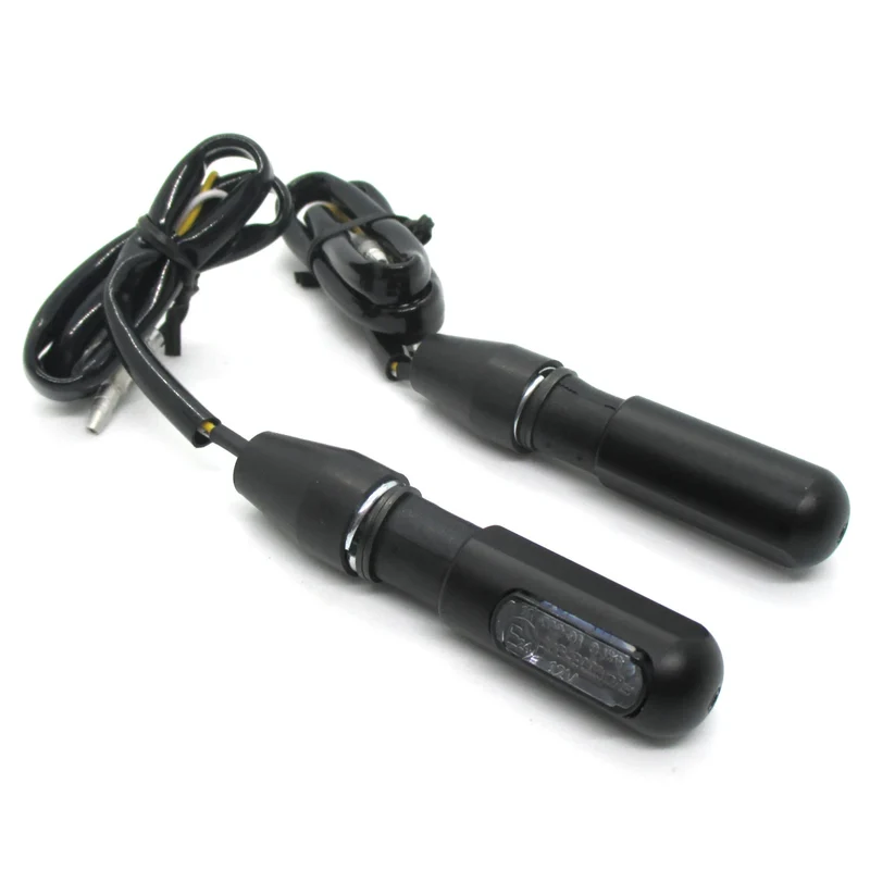 LED-Blinker mit Positionslicht Progress-Line Heat 2in1 schwarz, E-geprüft