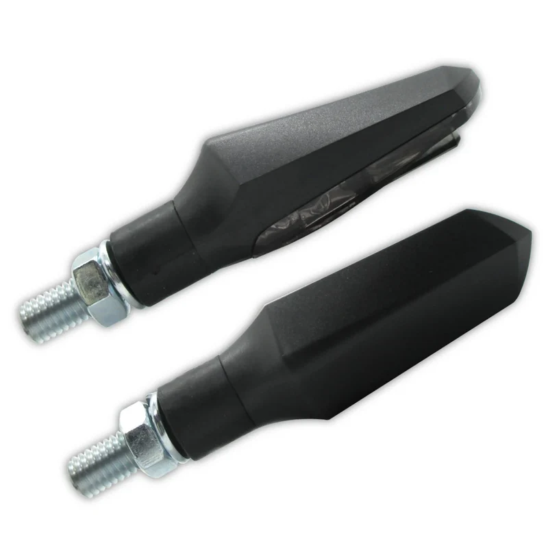 LED-Blinker mit Positionslicht Progress-Line Force 2in1 schwarz, E-geprüft