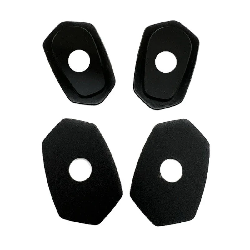 Blinker Adapterplatten Progress-Line Kawasaki M10, Schwarz, Alu, 48x30 mm