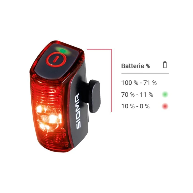 Sigma Infinity LED Rücklicht USB