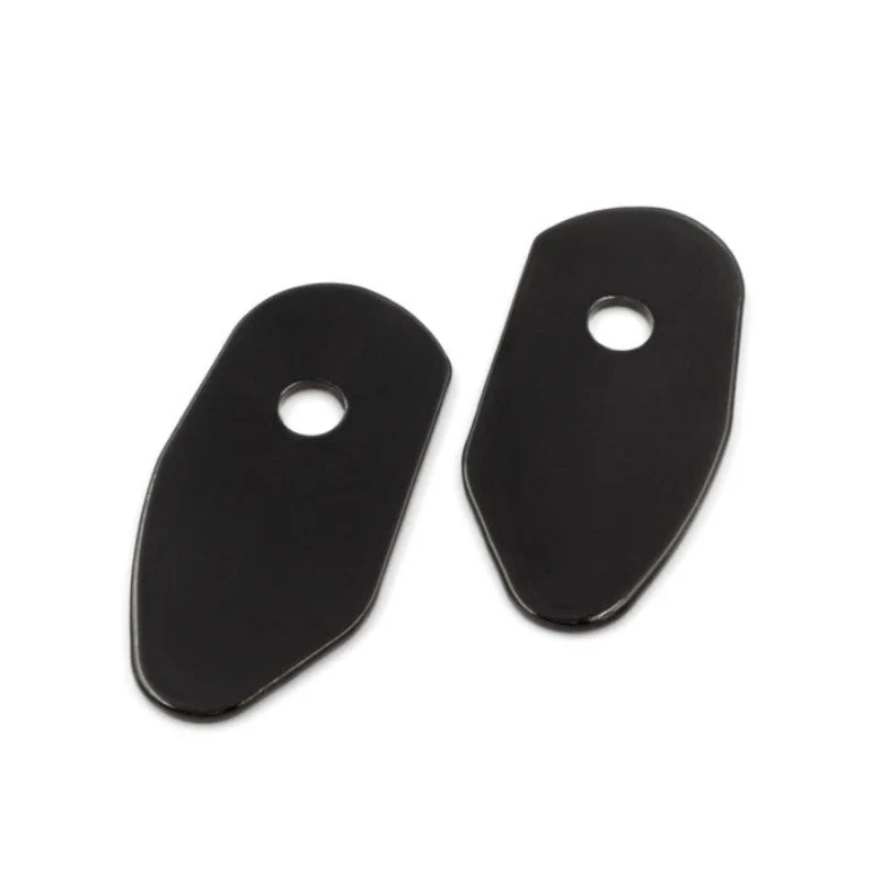Blinker Adapterplatten Progress-Line M6, Schwarz, Alu