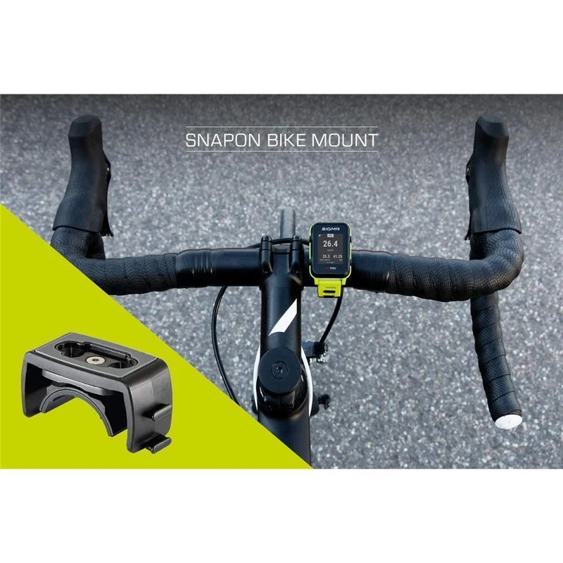 Sigma Sportuhr ID Tri neon grün SET