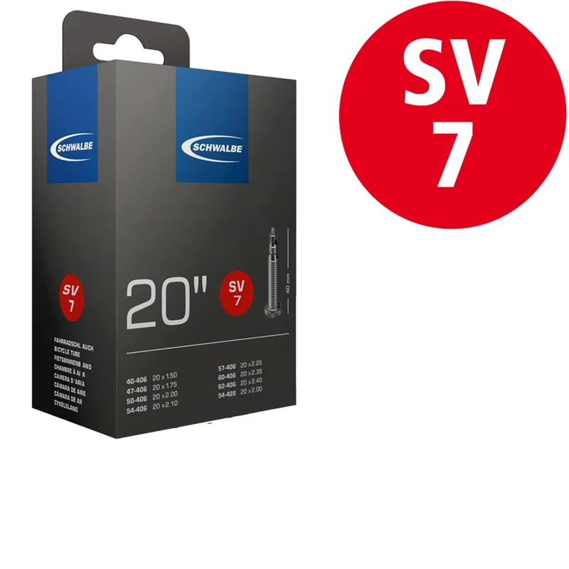 Schwalbe Schlauch SV7 20" 40/62-406 SV40