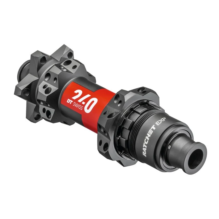 DT Swiss HR-Nabe 240EXP MTB DB Straightp 157/12 TA Boost+, 28 L.,IS 6-b. Sram XD