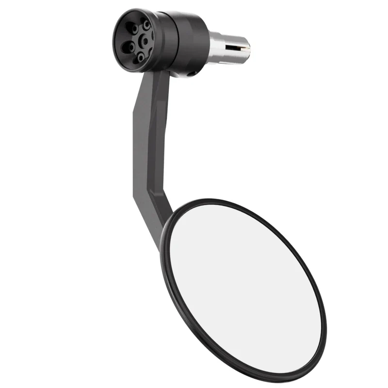 Lenkerendenspiegel mit LED-Blinker Highsider Pro Montana-Rim schwarz, E-geprüft