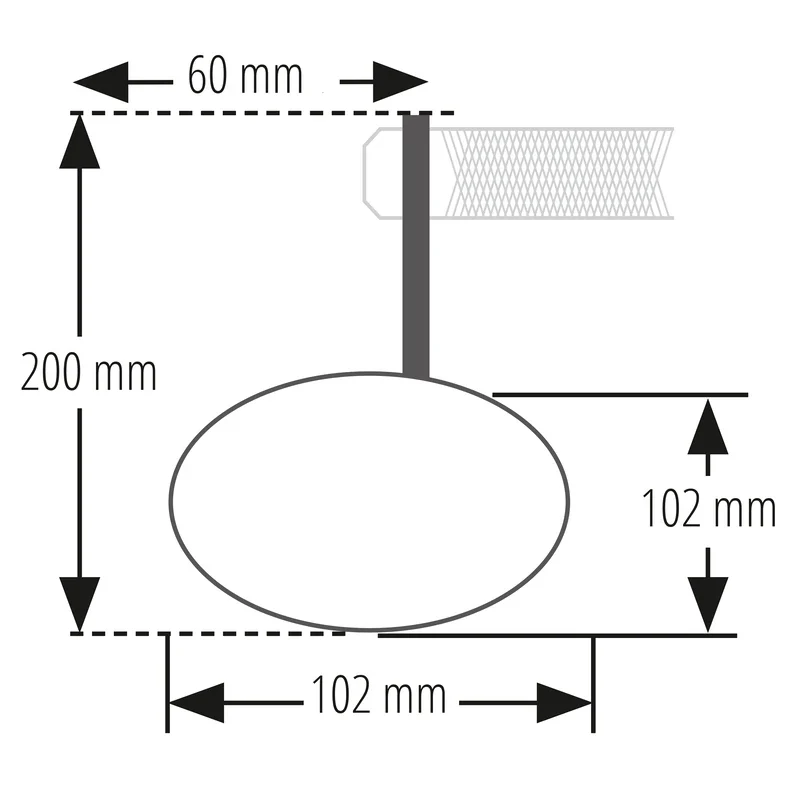 Lenkerendenspiegel mit LED-Blinker Highsider Pro Montana-Rim schwarz, E-geprüft