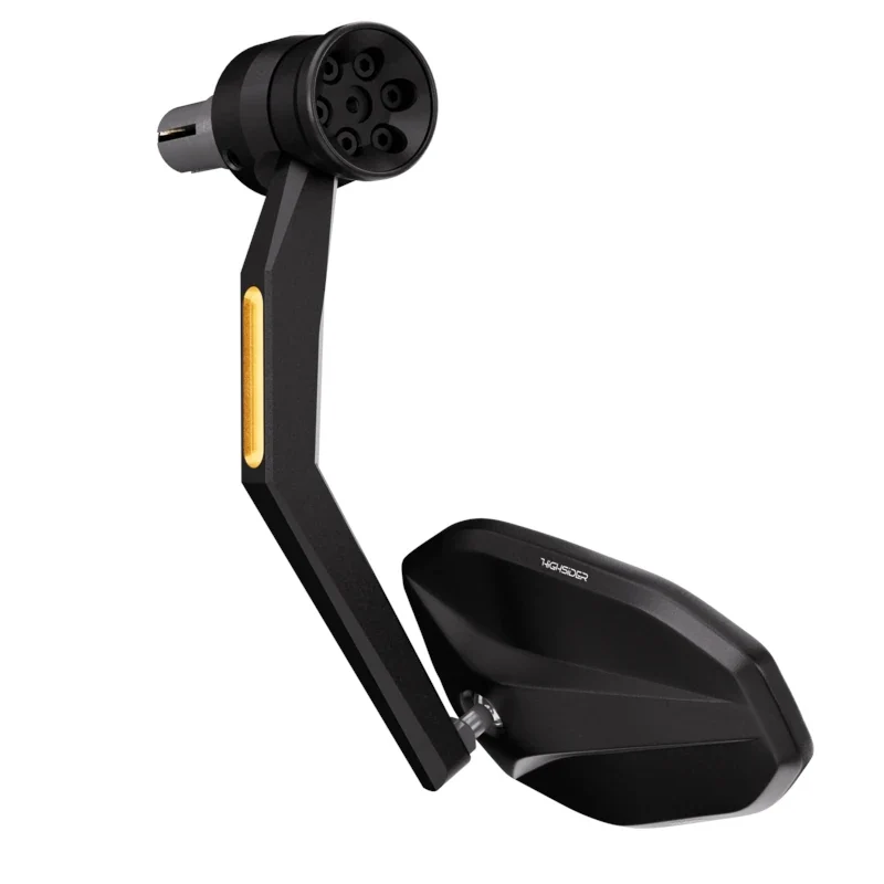 Lenkerendenspiegel mit LED-Blinker Highsider Pro Victory-X Rim schwarz E-geprüft