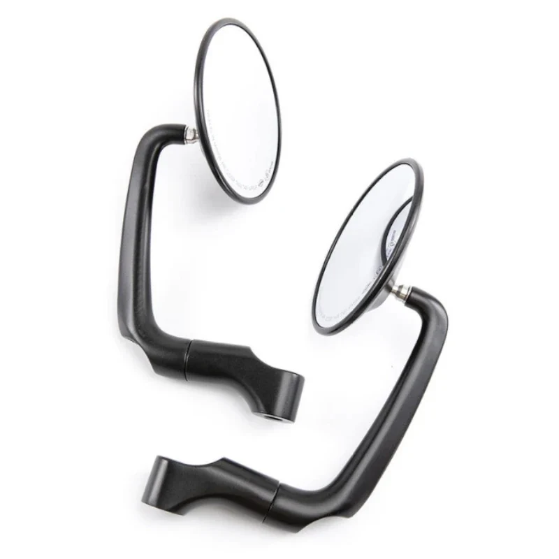 Lenkerspiegel Paar Ego 4 schwarz, Aluminium, E-geprüft, M10 & M8 Adapter