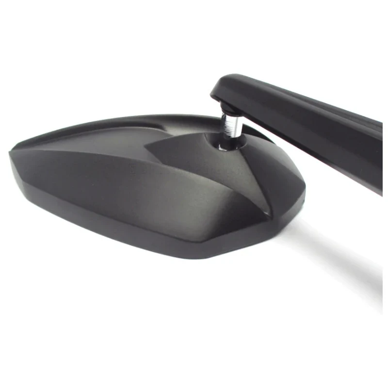 Lenkerspiegel Paar Storm schwarz, Aluminium, E-geprüft, M10x1.25 & HD Adapter