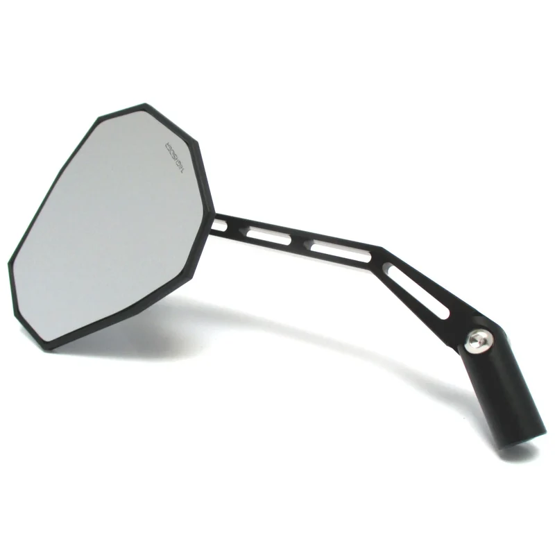 Lenkerspiegel Paar Highsider Stealth-X1 schwarz, ABS & Alu, E-geprüft, M10x1.25