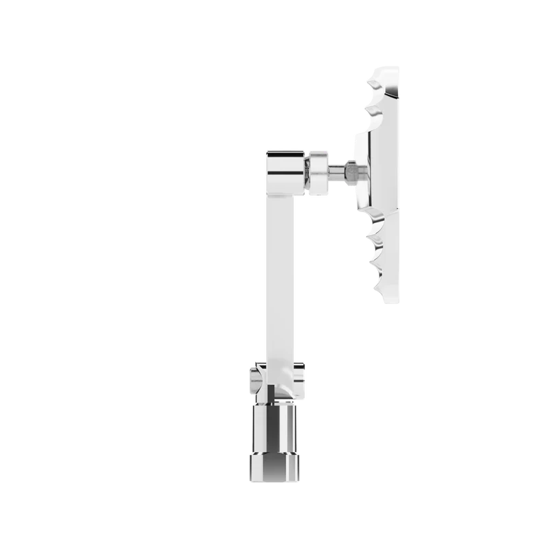 Lenkerspiegel Paar Highsider Wave, Aluminium, E-geprüft, M10x1.25