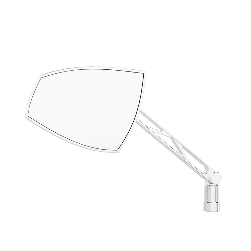 Lenkerspiegel Paar Highsider Wave, Aluminium, E-geprüft, M10x1.25