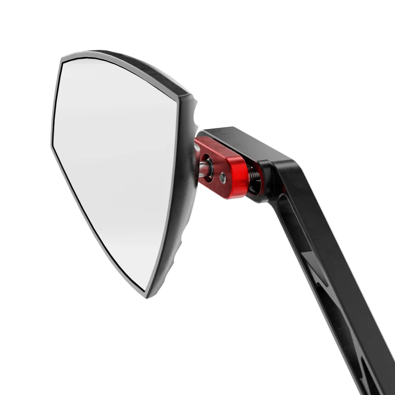 Lenkerspiegel Paar Highsider Wave, Aluminium, E-geprüft, M10x1.25
