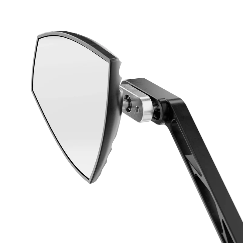 Lenkerspiegel Paar Highsider Wave, Aluminium, E-geprüft, M10x1.25