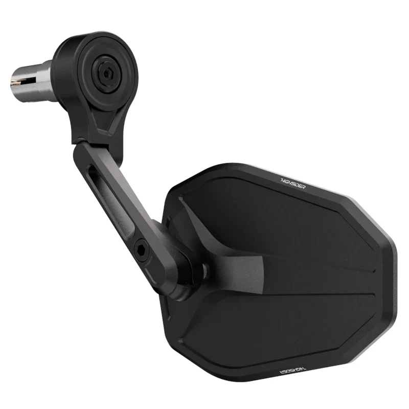 Lenkerendenspiegel Highsider Pro Victory-Slim Evo, Schwarz, E-geprüft, Ø 12-22 mm