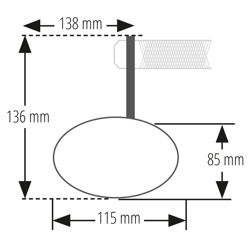 Lenkerendenspiegel Highsider Pro Victory-Slim Evo, Schwarz, E-geprüft, Ø 12-22 mm